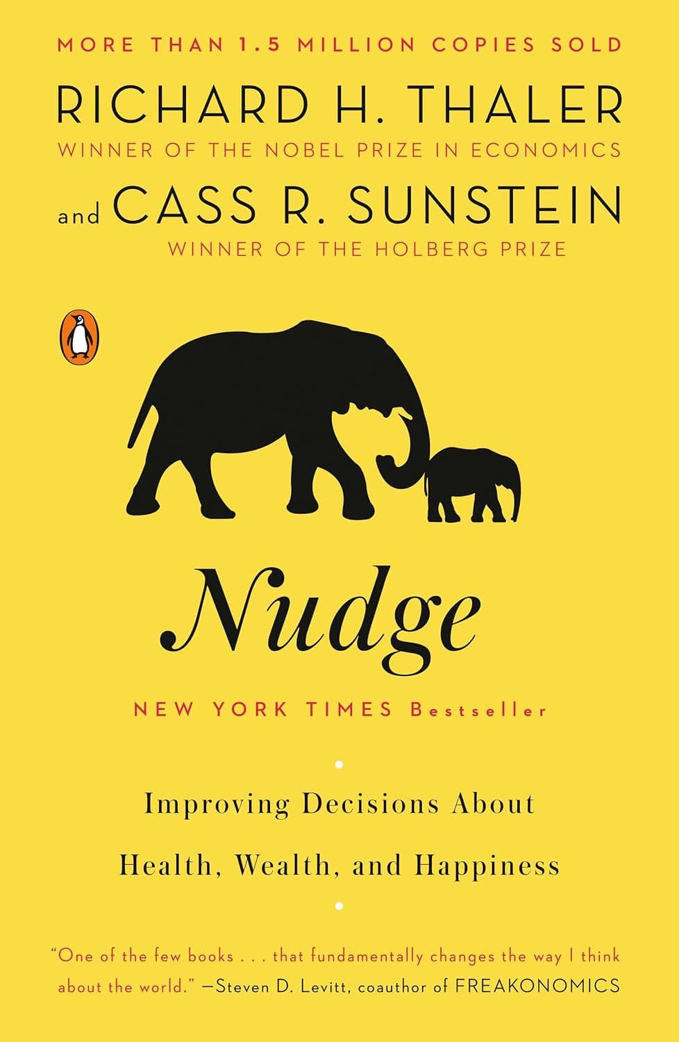 Cover of Nudge: Improving Decisions About Health, Wealth, and Happiness